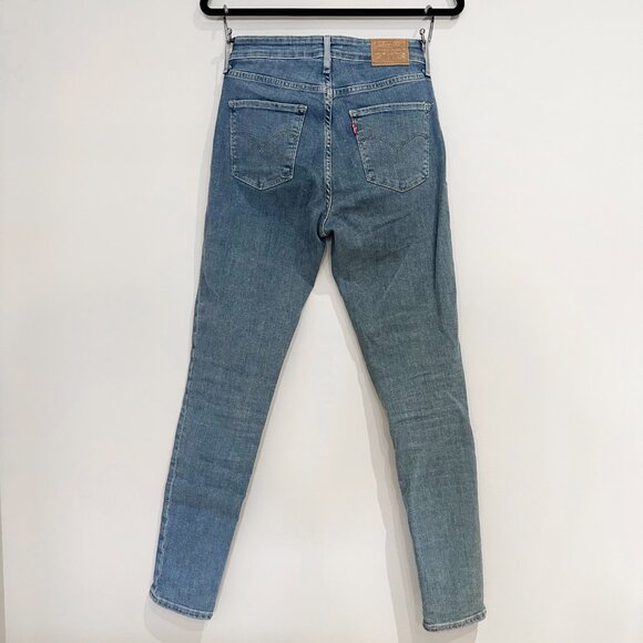 Levi's 721 High Rise Skinny Light Blue Womens Size 26 Premium - Picture 6 of 11